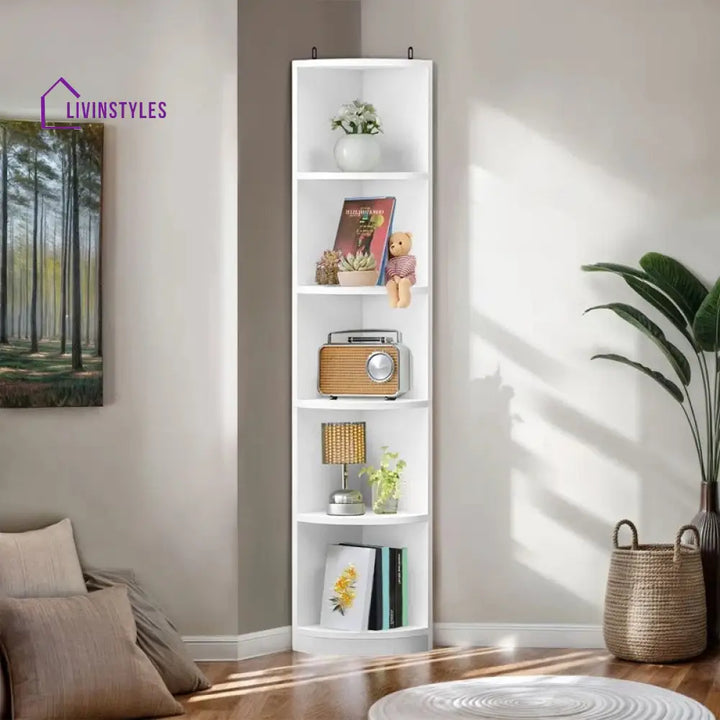 Valentina Engineered Wood Bookshelves | Bookshelf for Living Room | Bedroom | Drawing Room | Study Room
