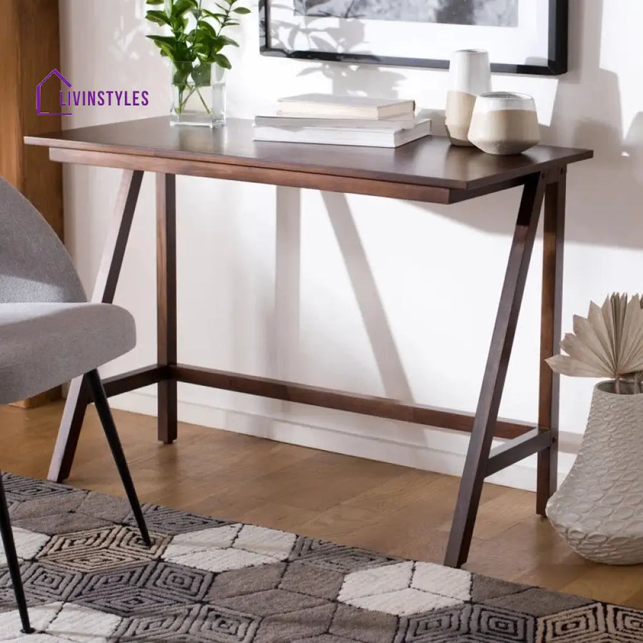 Valentina Solid Sheesham Wood Study Table for Students