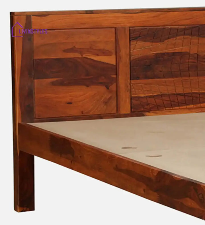 Harmonia Natural Wood Single Bed Bedroom Furniture Sets