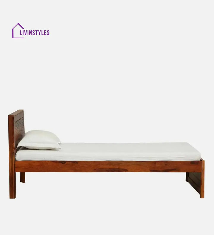 Harmonia Natural Wood Single Bed Bedroom Furniture Sets
