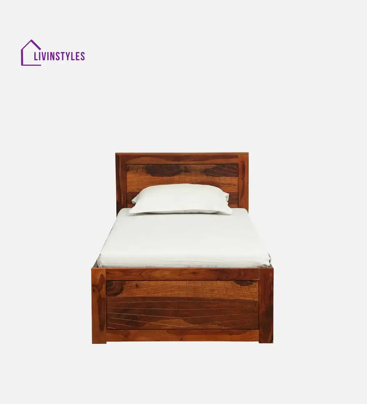 Harmonia Natural Wood Single Bed Bedroom Furniture Sets