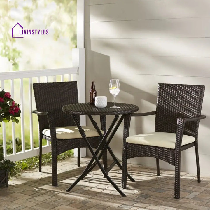 Vardi 2 Seater Round Outdoor Set