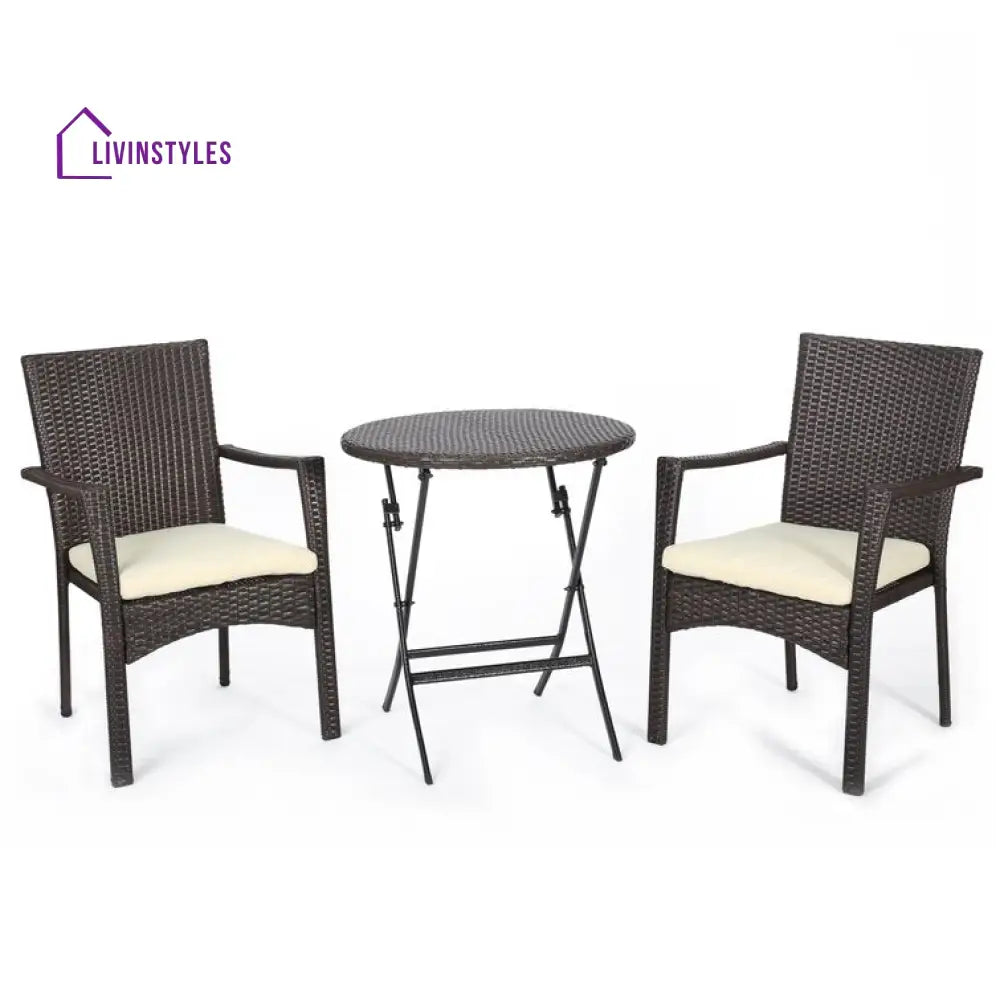 Vardi 2 Seater Round Outdoor Set