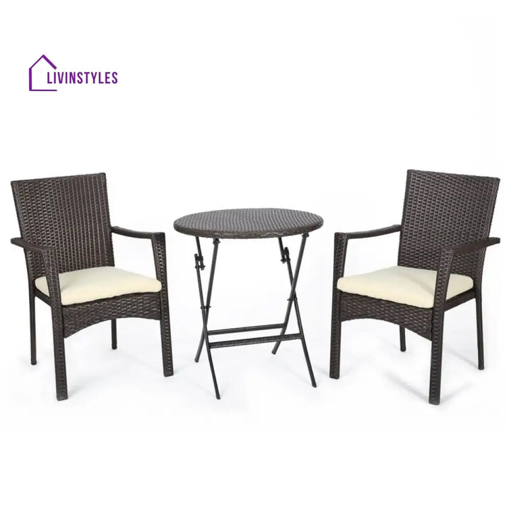 Vardi 2 Seater Round Outdoor Set