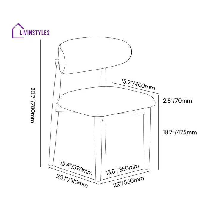 Varlam Solid Wood Dining Chair