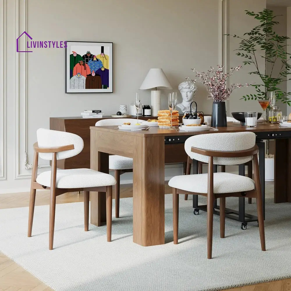 Varlam Solid Wood Dining Chair