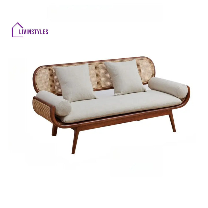Varnika Solid Wood 3 Seater Sofa for Living Room