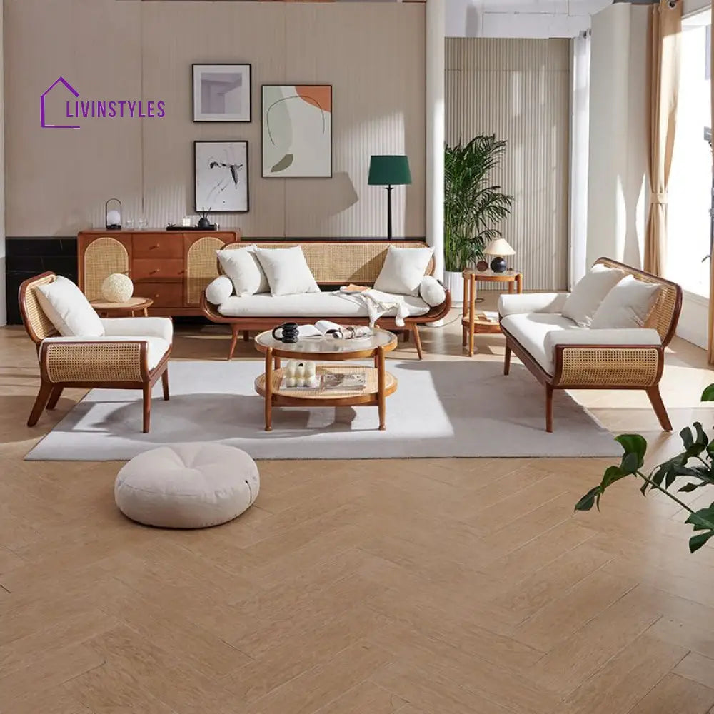 Varnika Solid Wood 3 Seater Sofa for Living Room