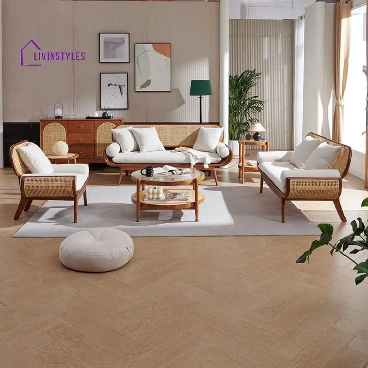 Varnika Solid Wood 3 Seater Sofa for Living Room