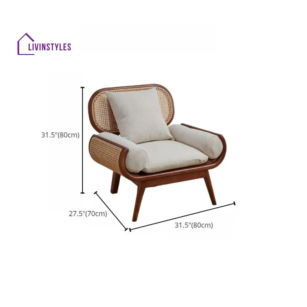 Varnika Solid Wood 3 Seater Sofa for Living Room