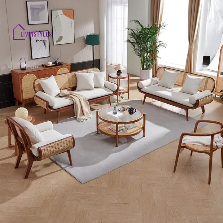 Varnika Solid Wood 3 Seater Sofa for Living Room
