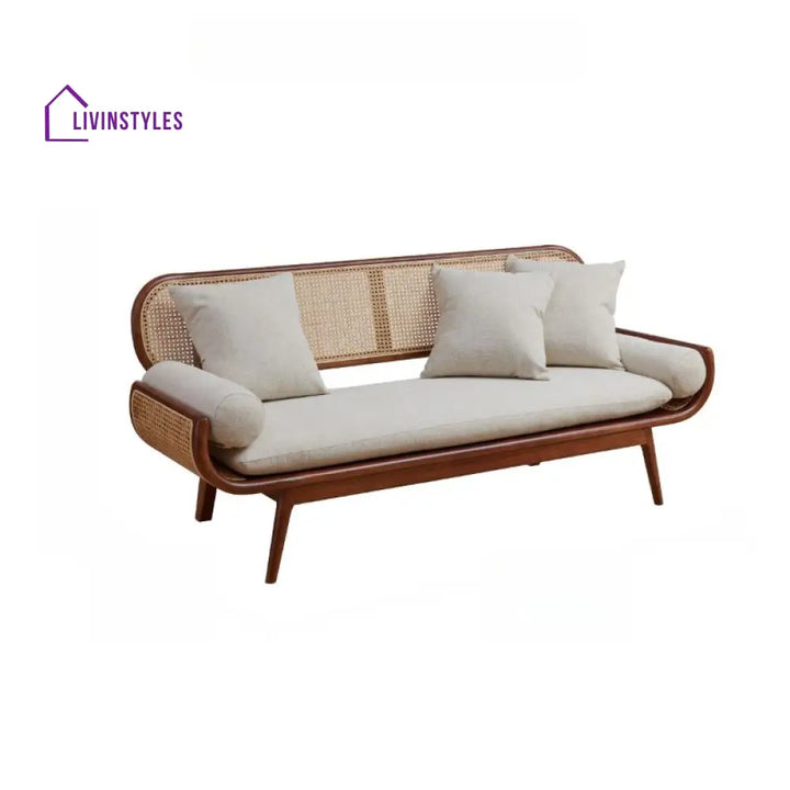 Varnika Solid Wood 3 Seater Sofa for Living Room