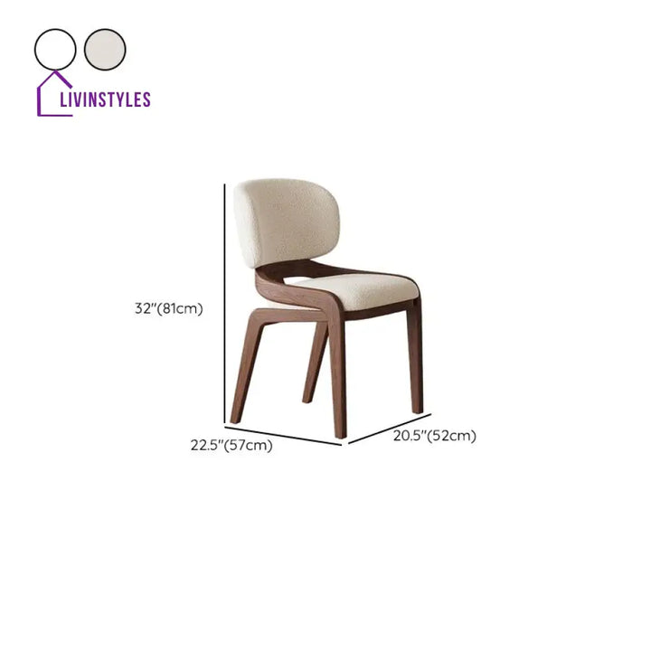 Varnika Wooden Dining Chair | Sheesham Wood