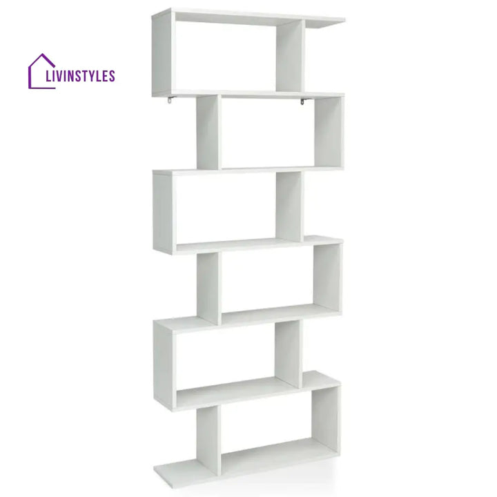 Varya Engineered Wood Bookshelves | Bookshelf for Living Room | Bedroom | Drawing Room | Study Room