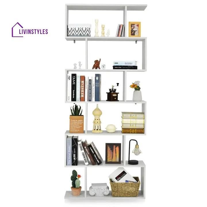 Varya Engineered Wood Bookshelves | Bookshelf for Living Room | Bedroom | Drawing Room | Study Room