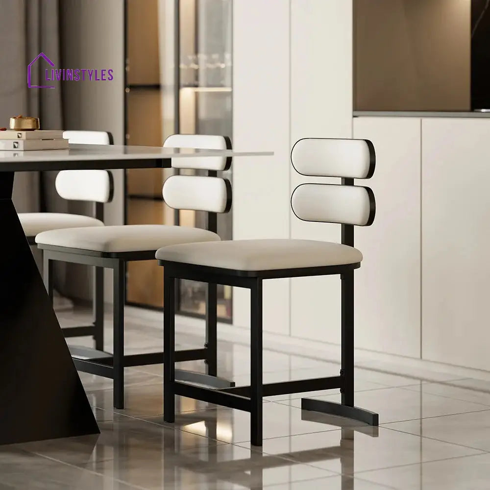 Varya Stainless Steel Dining Chairs - Single Chair