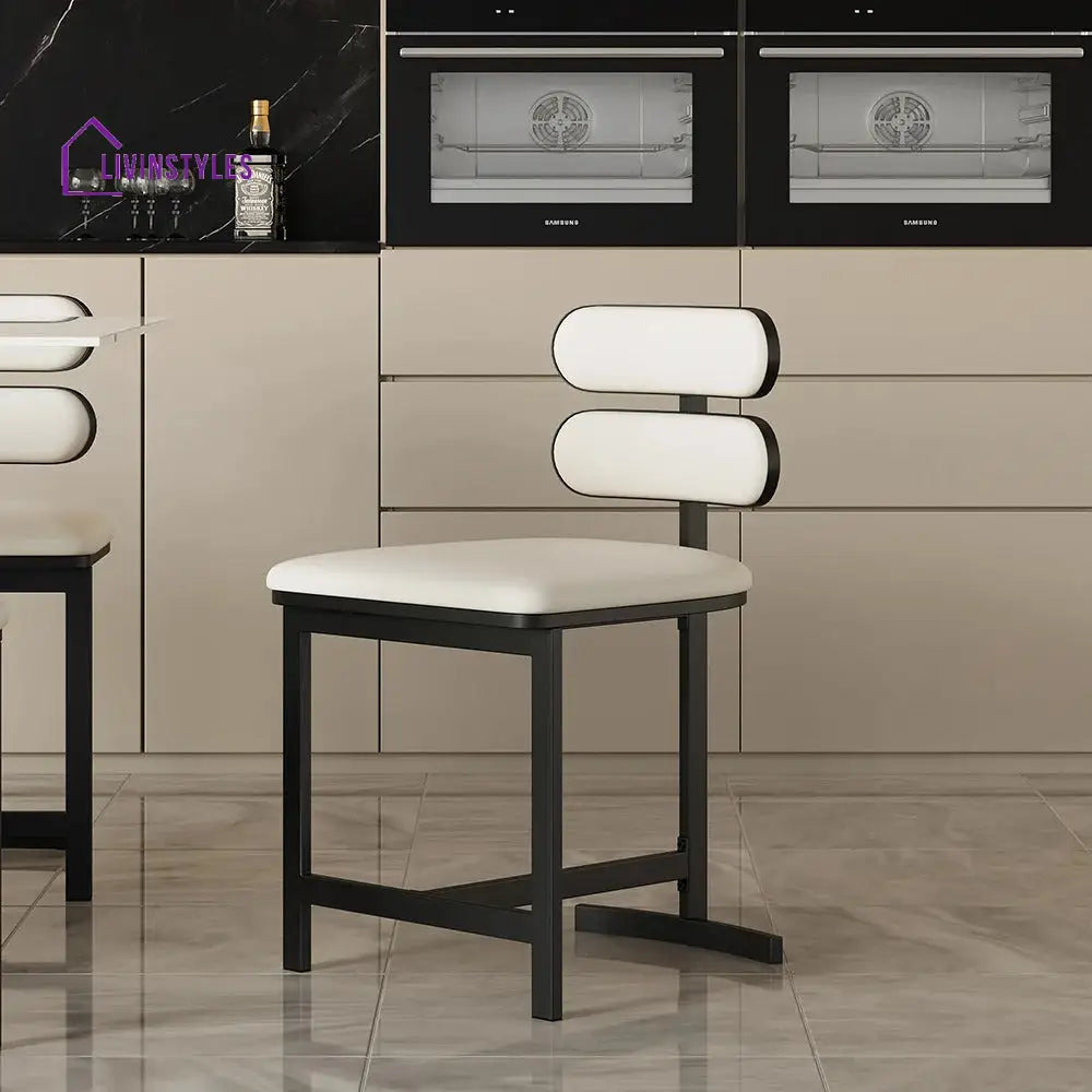 Varya Stainless Steel Dining Chairs - Single Chair