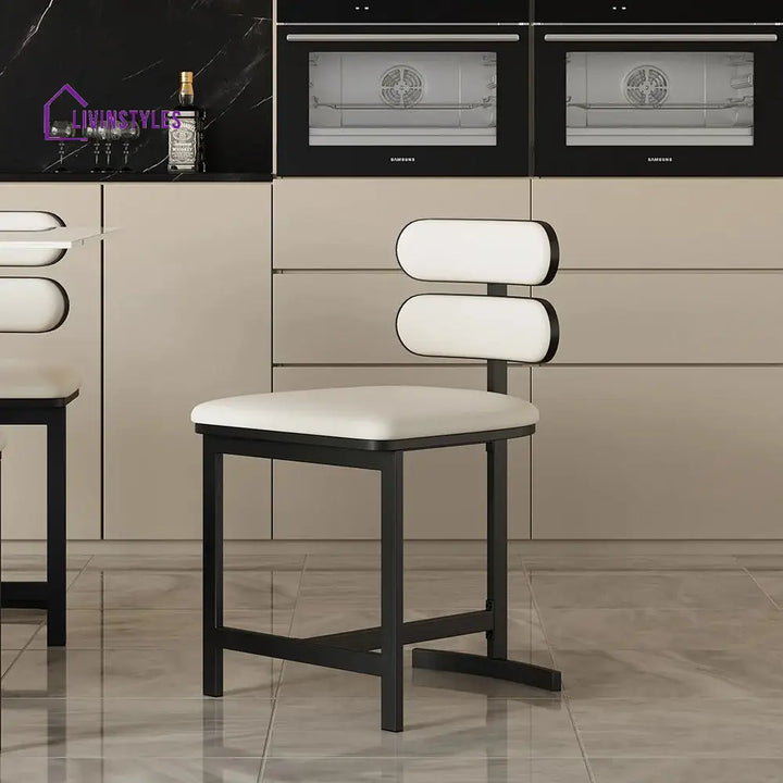 Varya Stainless Steel Dining Chairs - Single Chair