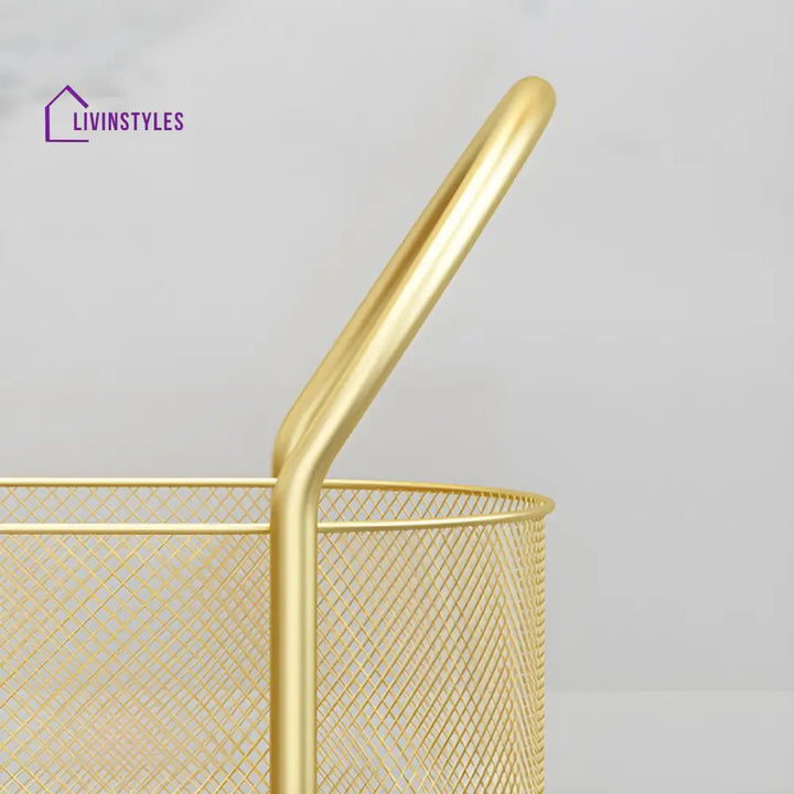 Varya Stainless Steel Frame Storage Shelves