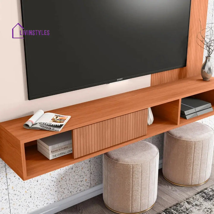 Varya Wall Mounted Tv Unit Stand for Living Room