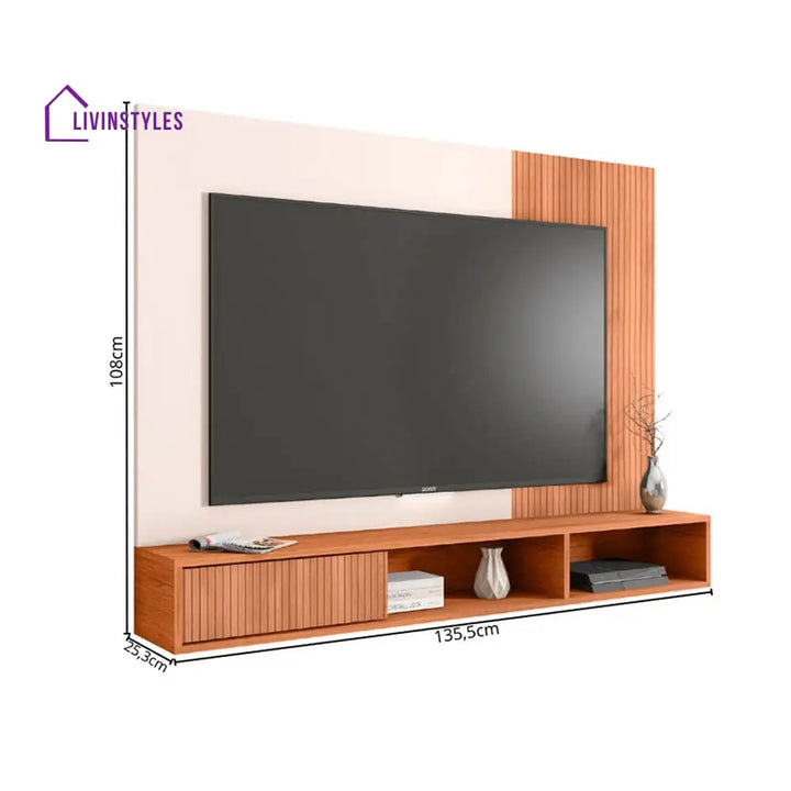 Varya Wall Mounted Tv Unit Stand for Living Room