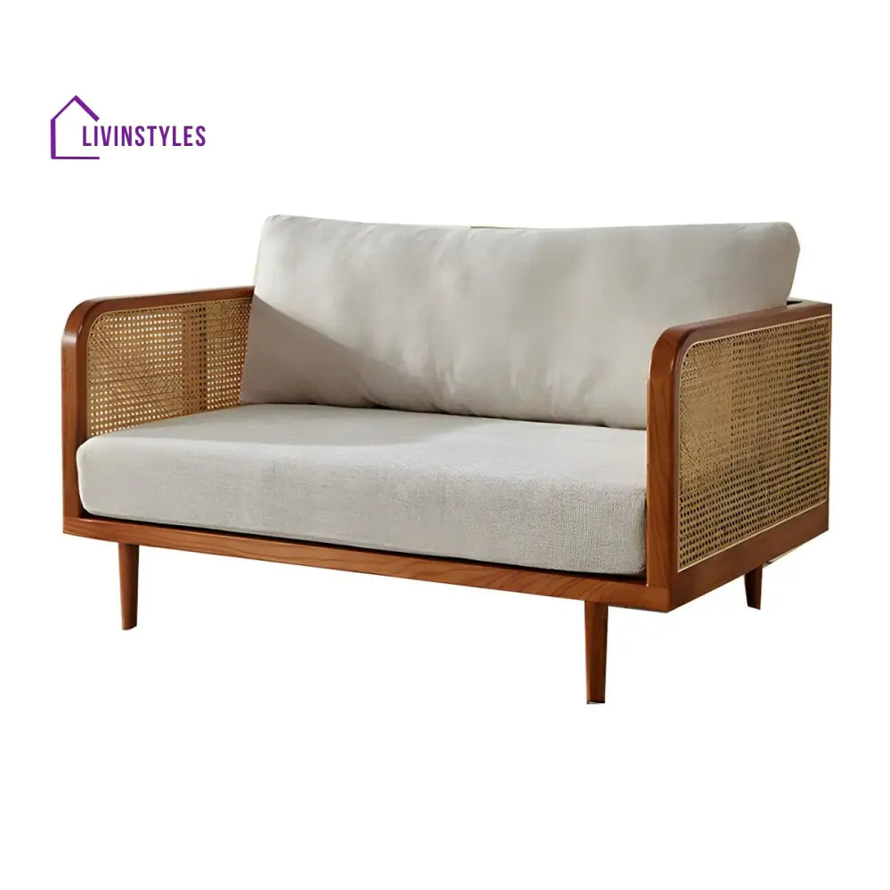 Vashika Solid Wood 3 + 1 + 1 Seater Sofa for Living Room