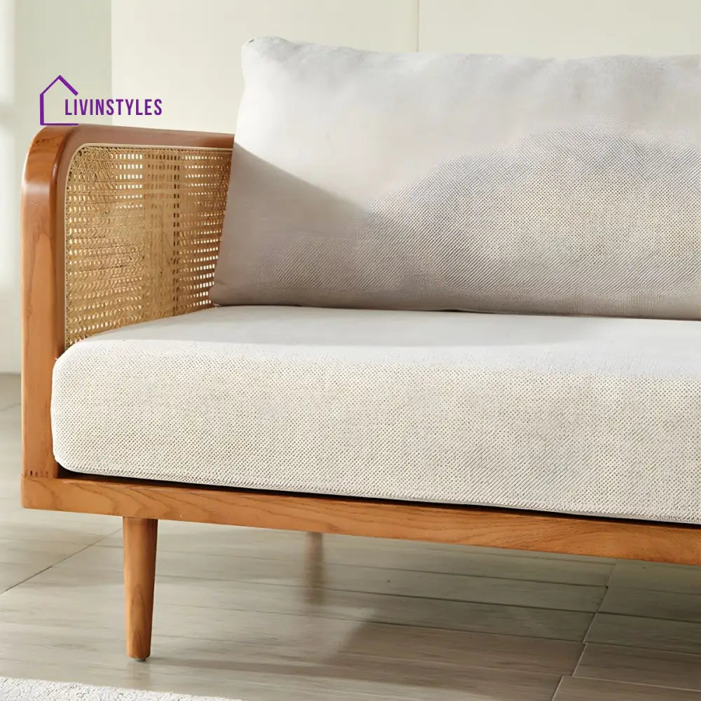Vashika Solid Wood 3 Seater Sofa for Living Room