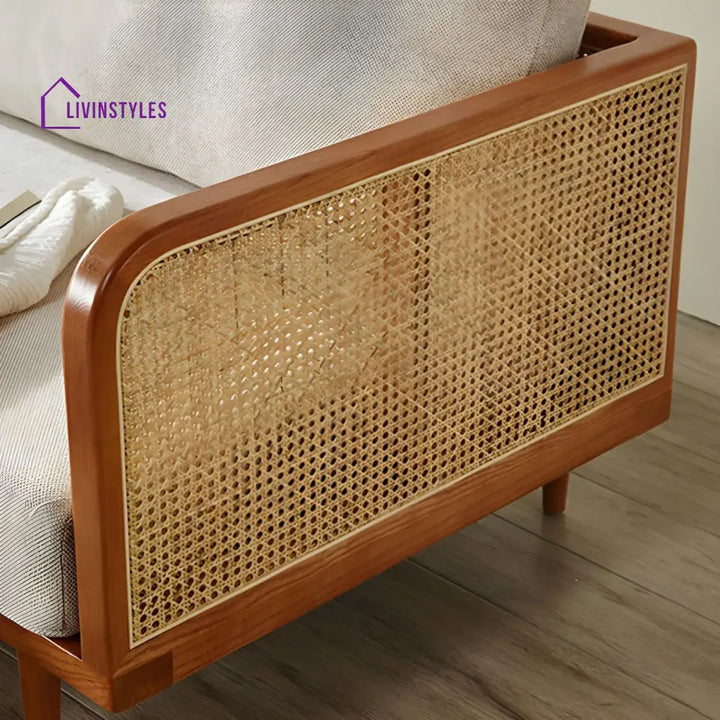 Vashika Solid Wood 3 Seater Sofa for Living Room