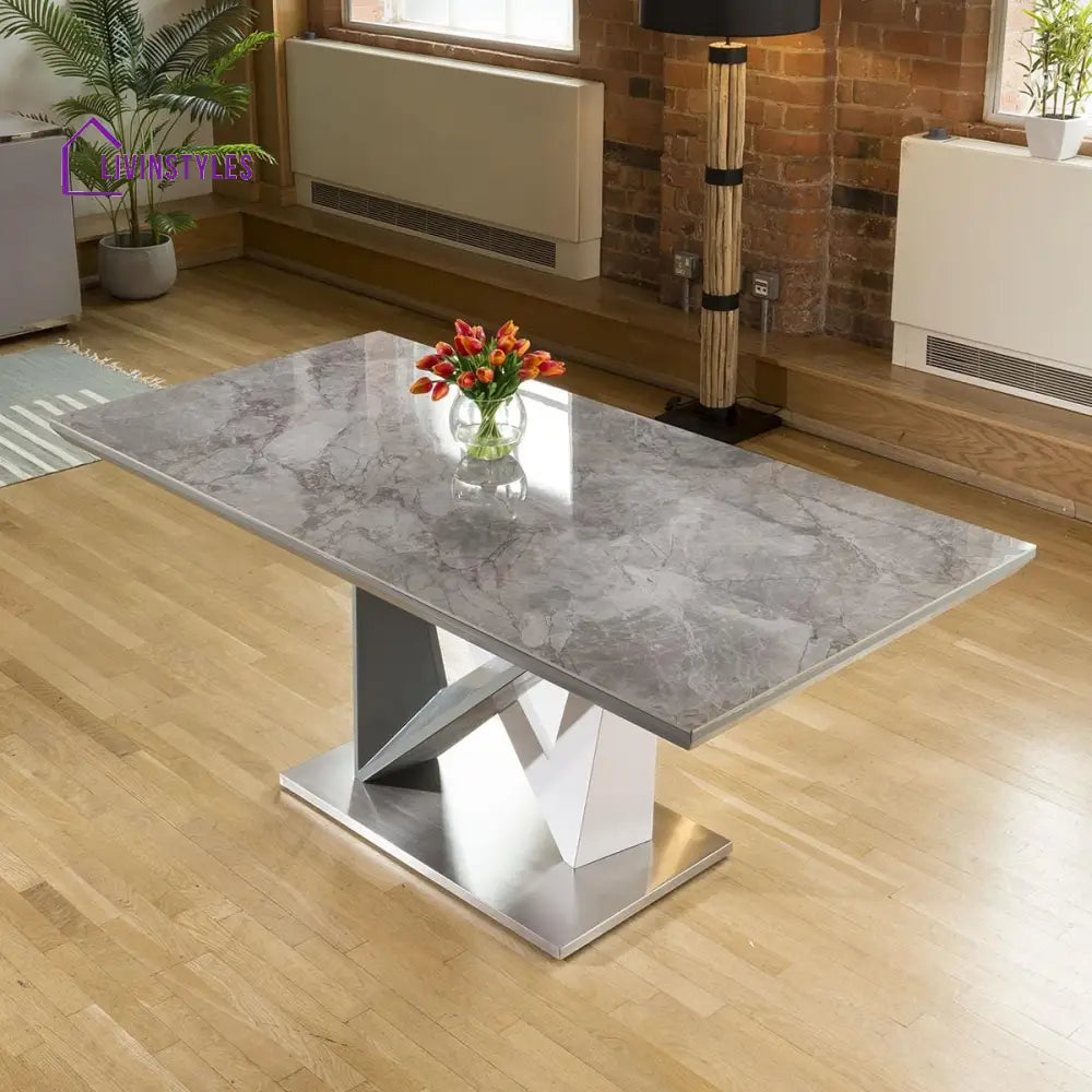 Vasilisa Large Rectangular Modern Dining Dining Table Dining Room / Dining Tables