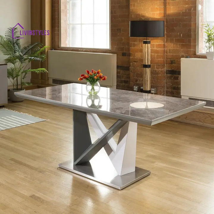 Vasilisa Large Rectangular Modern Dining Dining Table Dining Room / Dining Tables