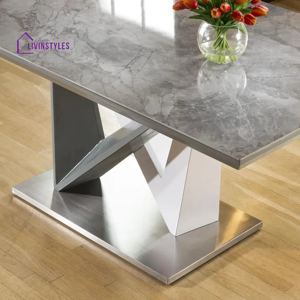 Vasilisa Large Rectangular Modern Dining Dining Table Dining Room / Dining Tables