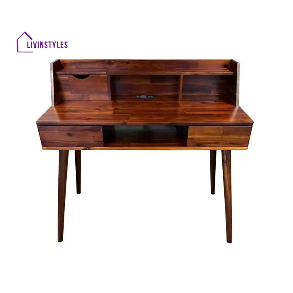 Vasilisa Solid Sheesham Wood Study Table for Students