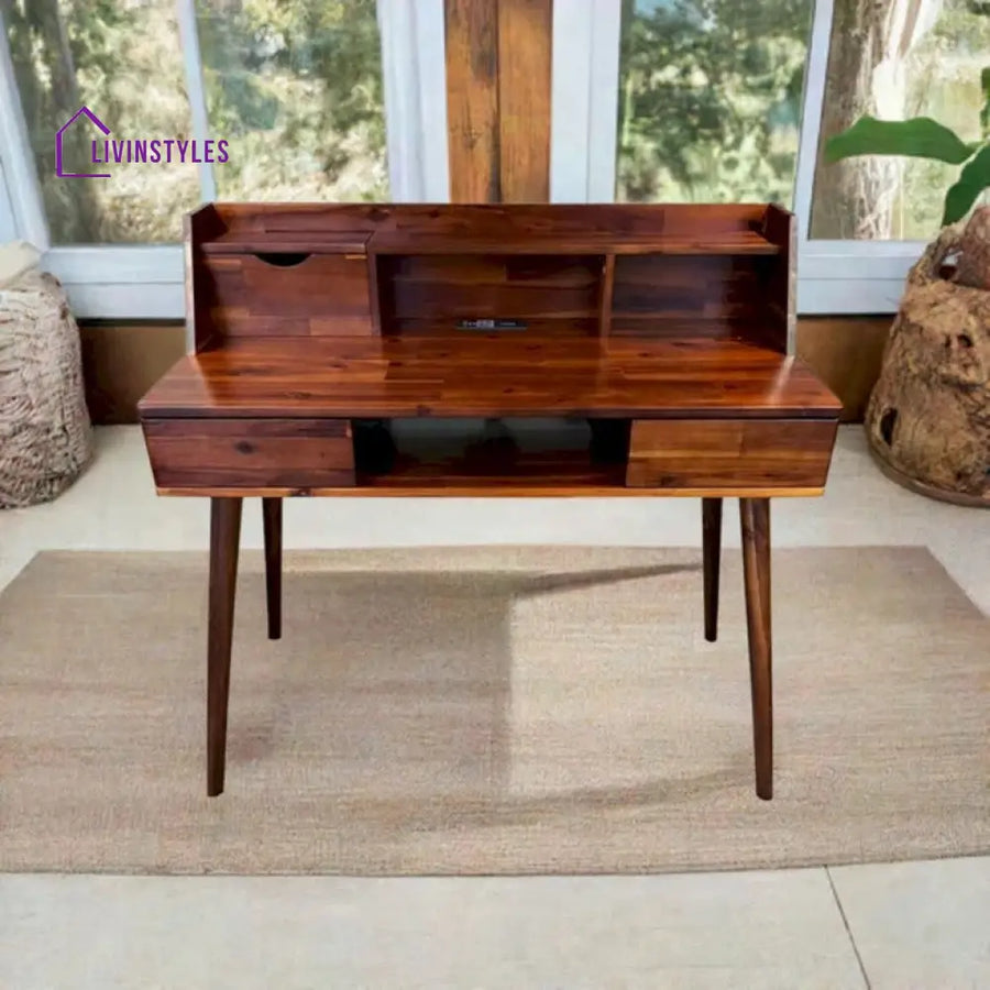Vasilisa Solid Sheesham Wood Study Table for Students