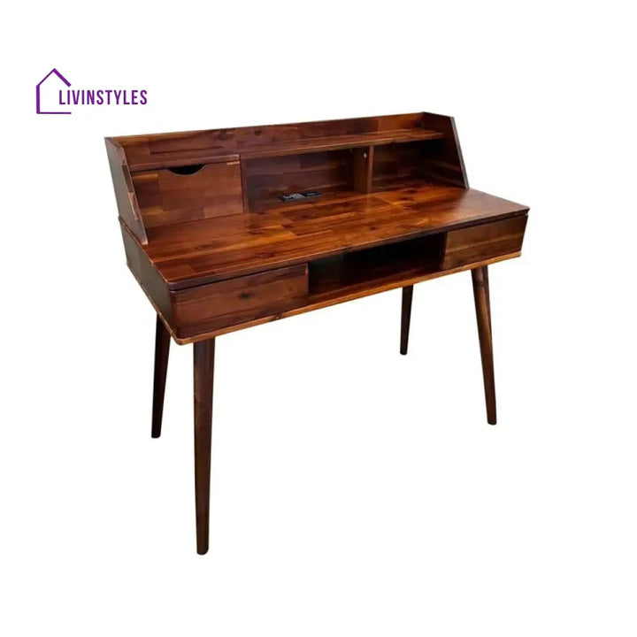 Vasilisa Solid Sheesham Wood Study Table for Students