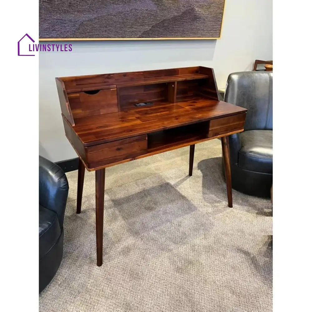 Vasilisa Solid Sheesham Wood Study Table for Students