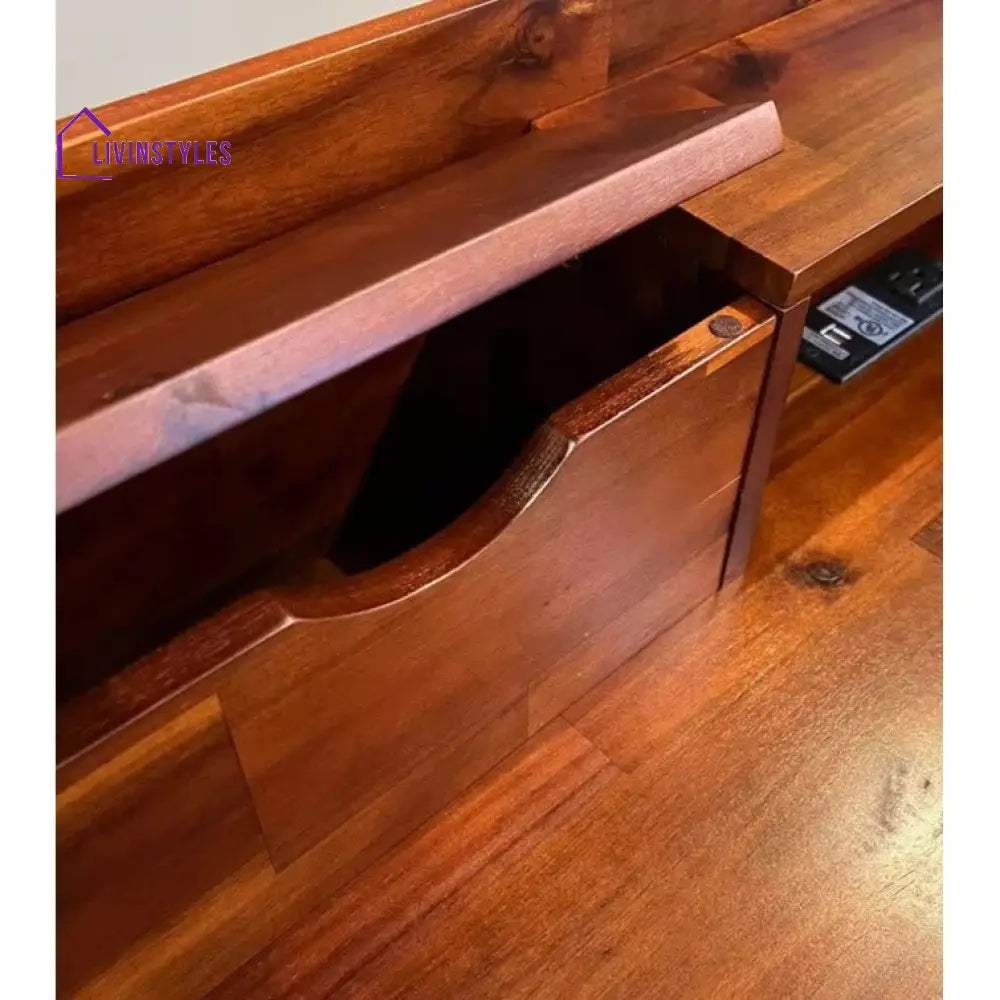 Vasilisa Solid Sheesham Wood Study Table for Students