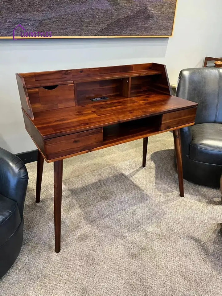 Vasilisa Solid Sheesham Wood Study Table for Students