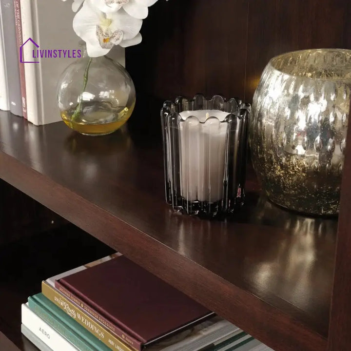 Vasilisa Solid Wood Bookshelves | Bookshelf for Living Room | Bedroom | Drawing Room | Study Room