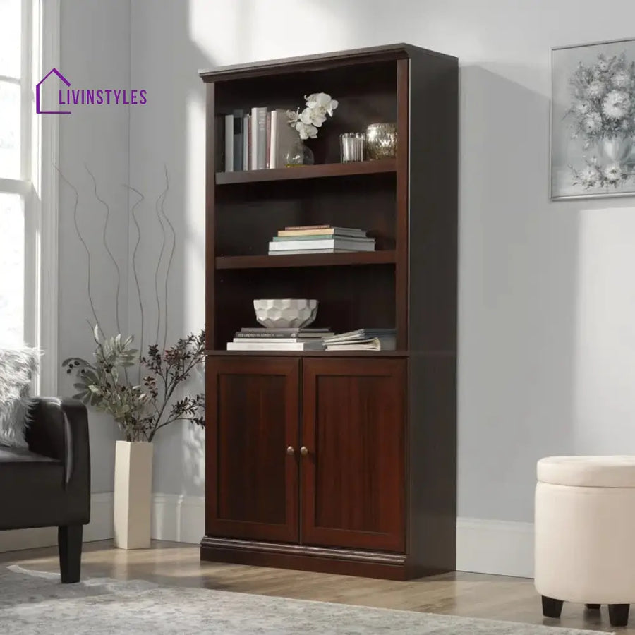 Vasilisa Solid Wood Bookshelves | Bookshelf for Living Room | Bedroom | Drawing Room | Study Room