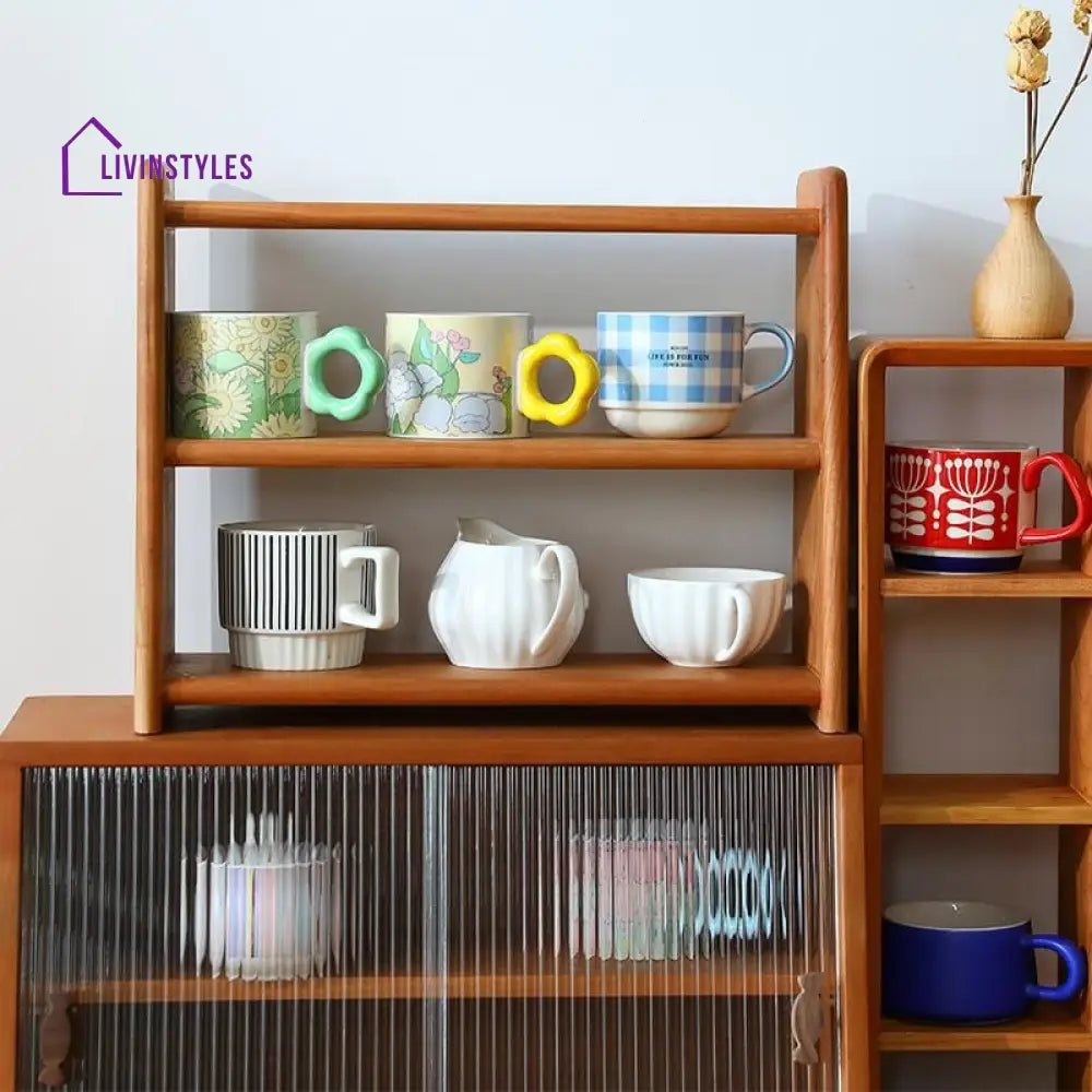 Vasilisa Solid Wood Storage Shelves