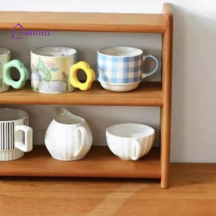 Vasilisa Solid Wood Storage Shelves
