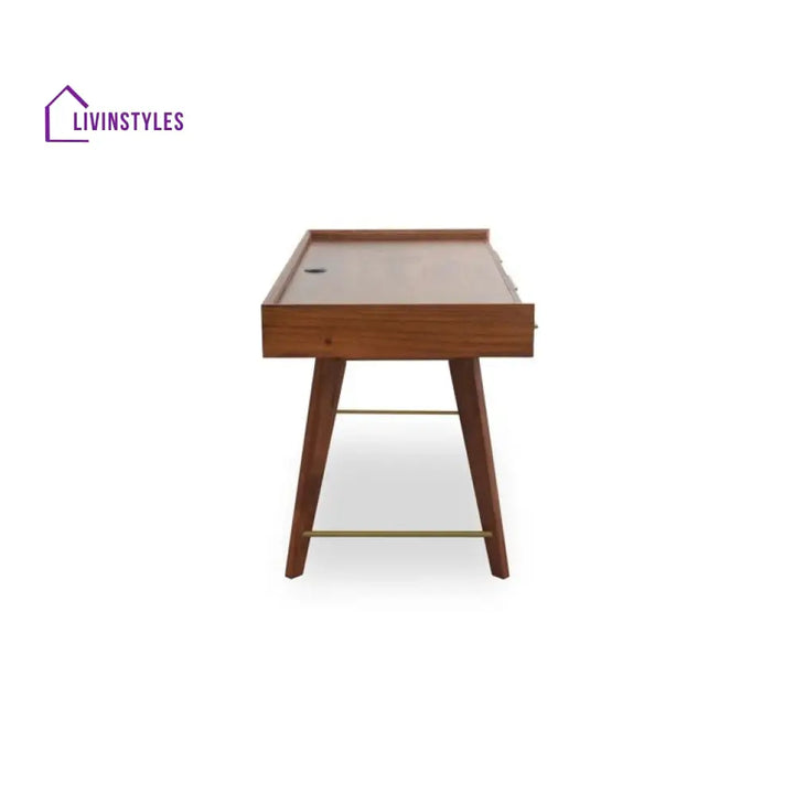 Vasily Solid Sheesham Wood Study Table for Students