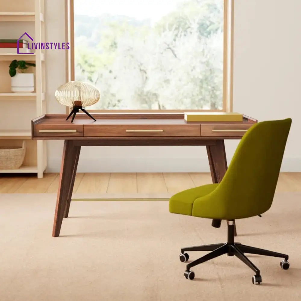 Vasily Solid Sheesham Wood Study Table for Students