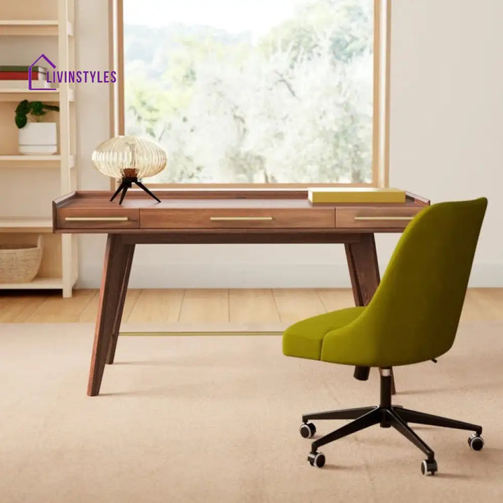 Vasily Solid Sheesham Wood Study Table for Students