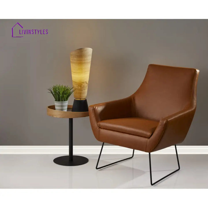 Vedika Metal and Fabric Arm Chair | Living Room Chair | Lounge Chair
