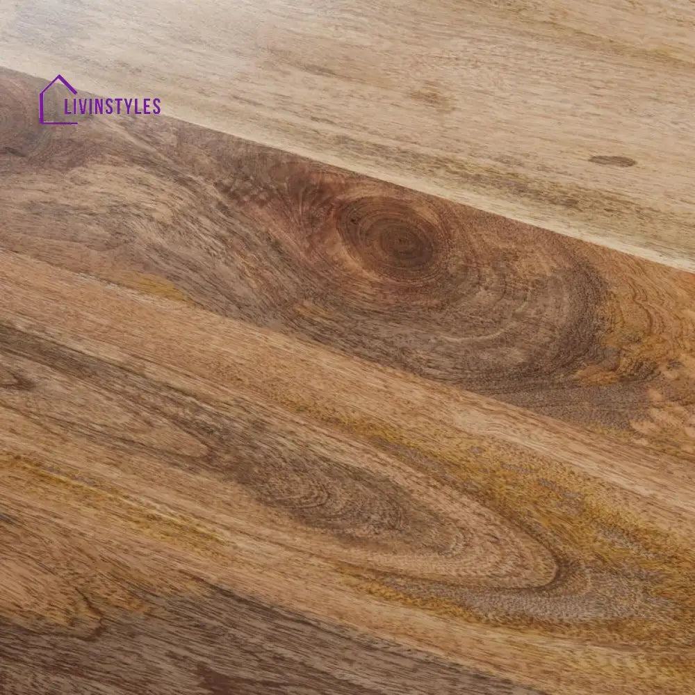 Vedika Solid Mango Wood Coffee Table for Living Room