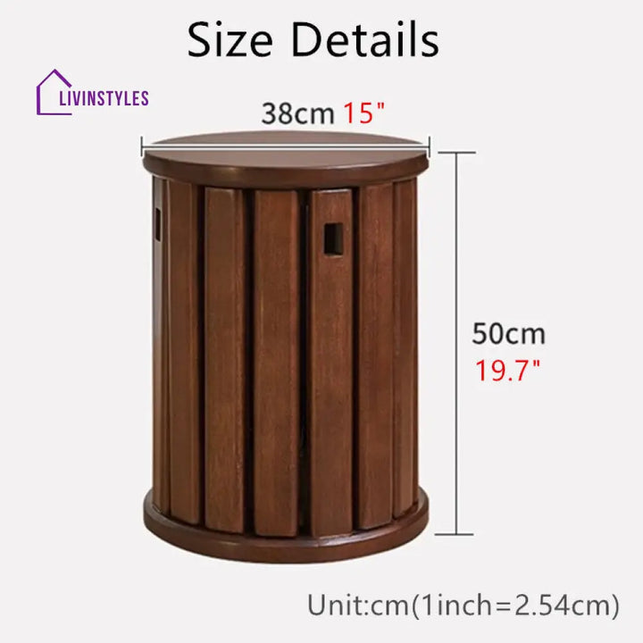 4-in-1 Solid Wood Stools Furniture