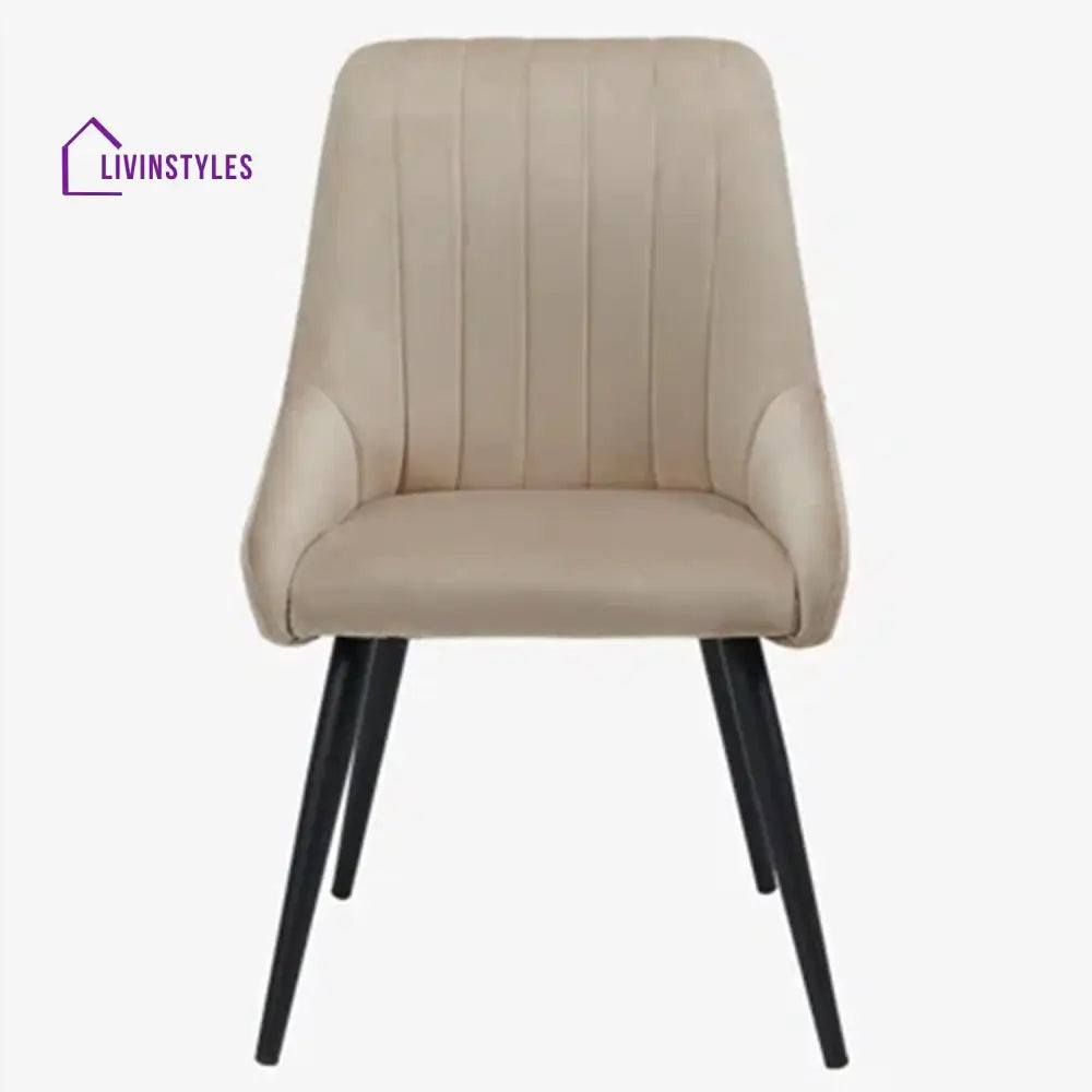 Velvet Dining Chair: Luxury Upgrade Beige Furniture