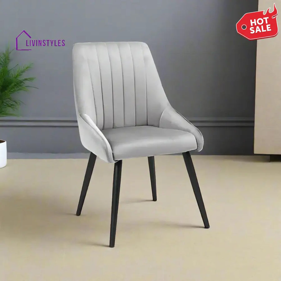 Velvet Dining Chair: Luxury Upgrade Grey Furniture