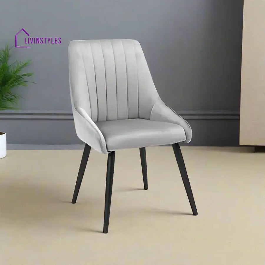 Velvet Dining Chair: Luxury Upgrade Grey Furniture